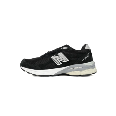 New Balance 990v3 MiUSA Black White M990BS3 01