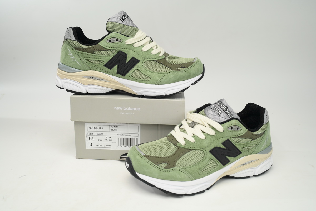 New Balance 990v3 MiUSA JJJJound Olive  M990JD3