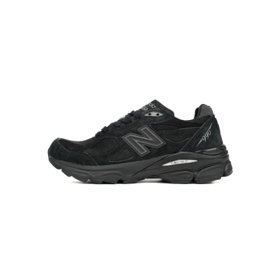 New Balance 990v3 MiUSA Total Black  M990TB3  01