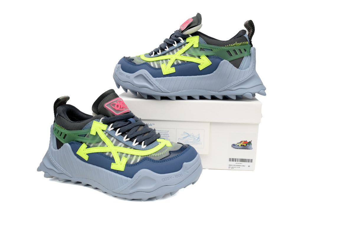 OFF-WHITE Odsy 1000 Blue Yellow SS20 OMIA139S 2080004 23062