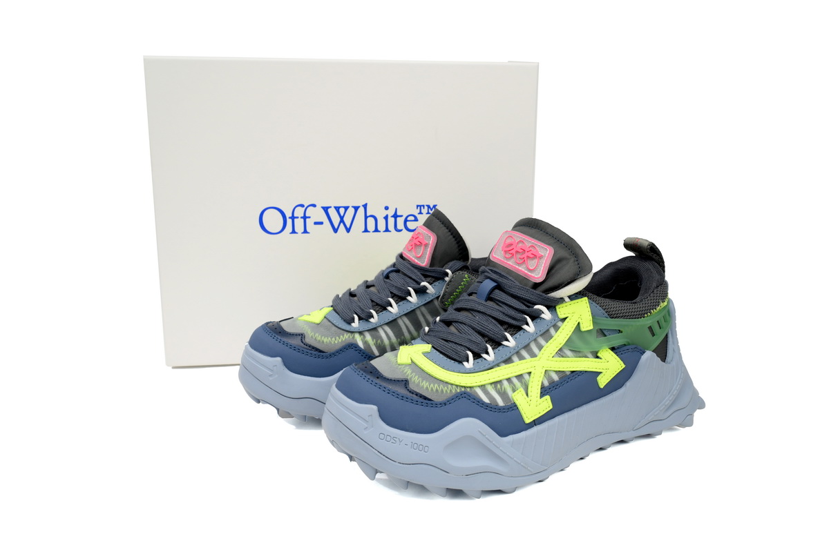 OFF-WHITE Odsy 1000 Blue Yellow SS20 OMIA139S 2080004 23062