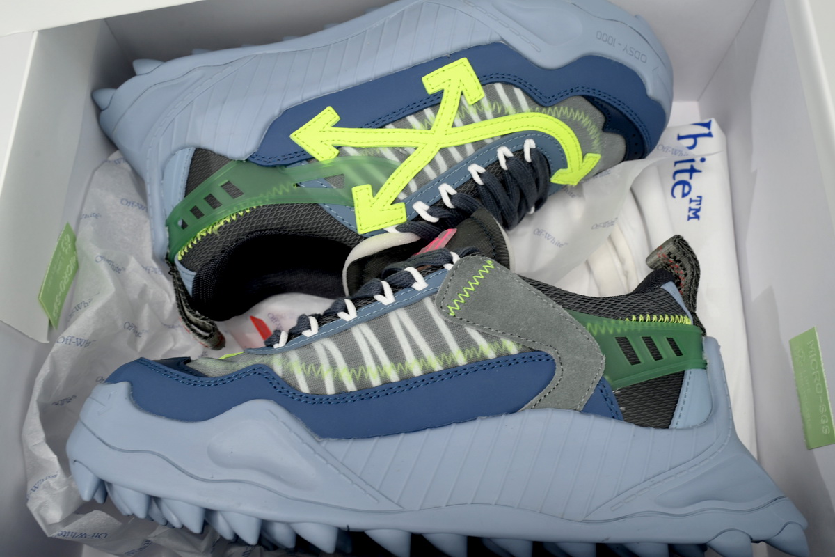 OFF-WHITE Odsy 1000 Blue Yellow SS20 OMIA139S 2080004 23062