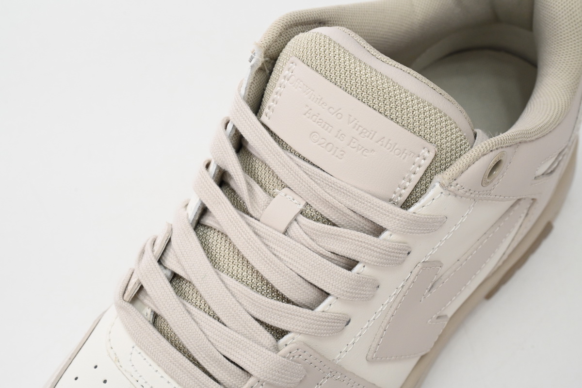 Off-White Out Of Office Calf Leather White Beige 0VIA25 9S21LEA00 10161