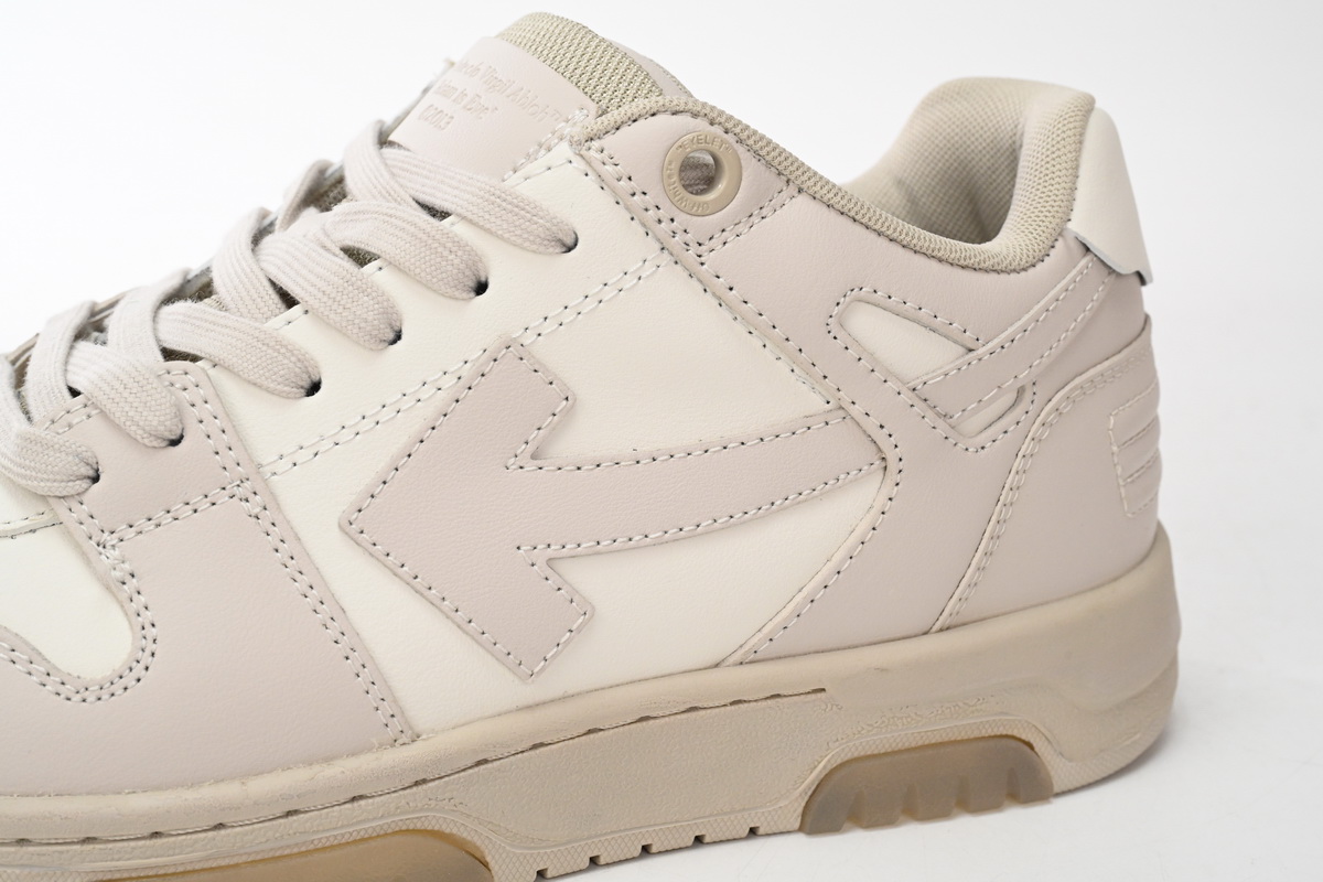 Off-White Out Of Office Calf Leather White Beige 0VIA25 9S21LEA00 10161