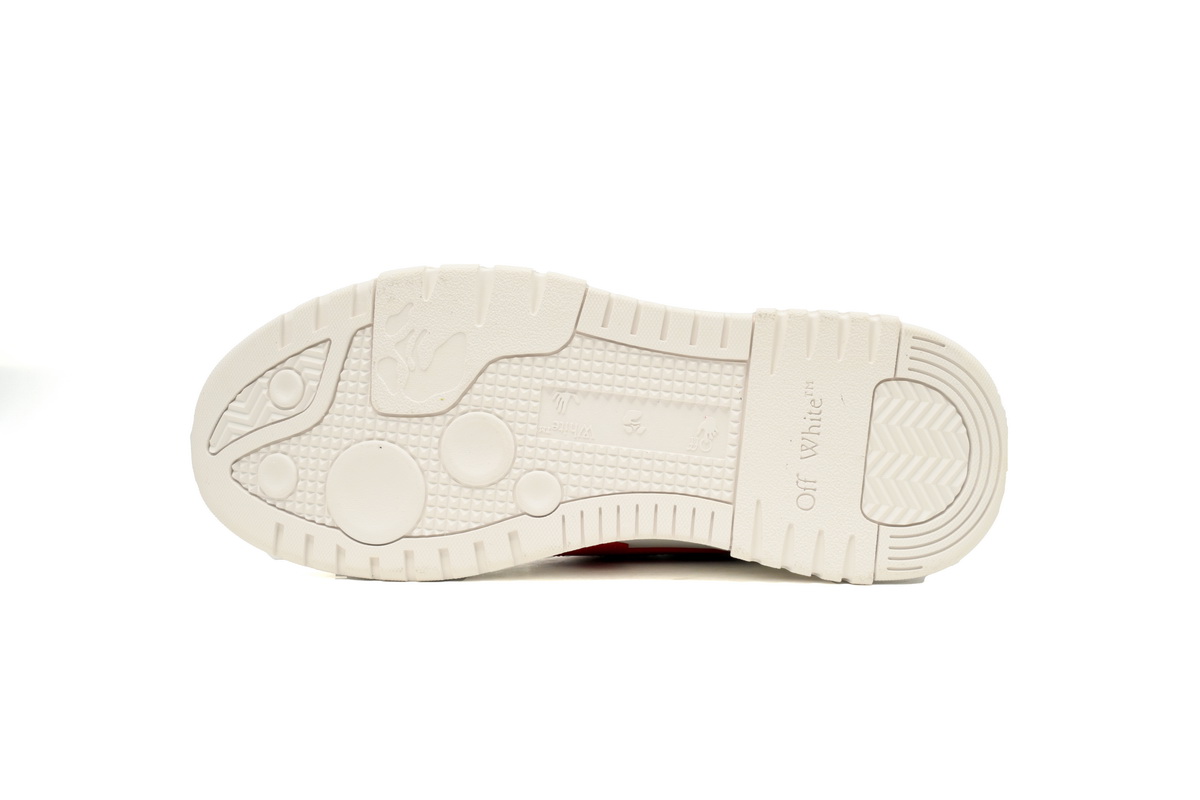 OFF-WHITE Out Of Office OOO Low Tops 2024 Lunar New Year Red White