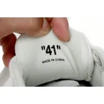 OFF-WHITE Out Of Office OOO Low Tops Triple White OMIA189 C99LEA00 10100