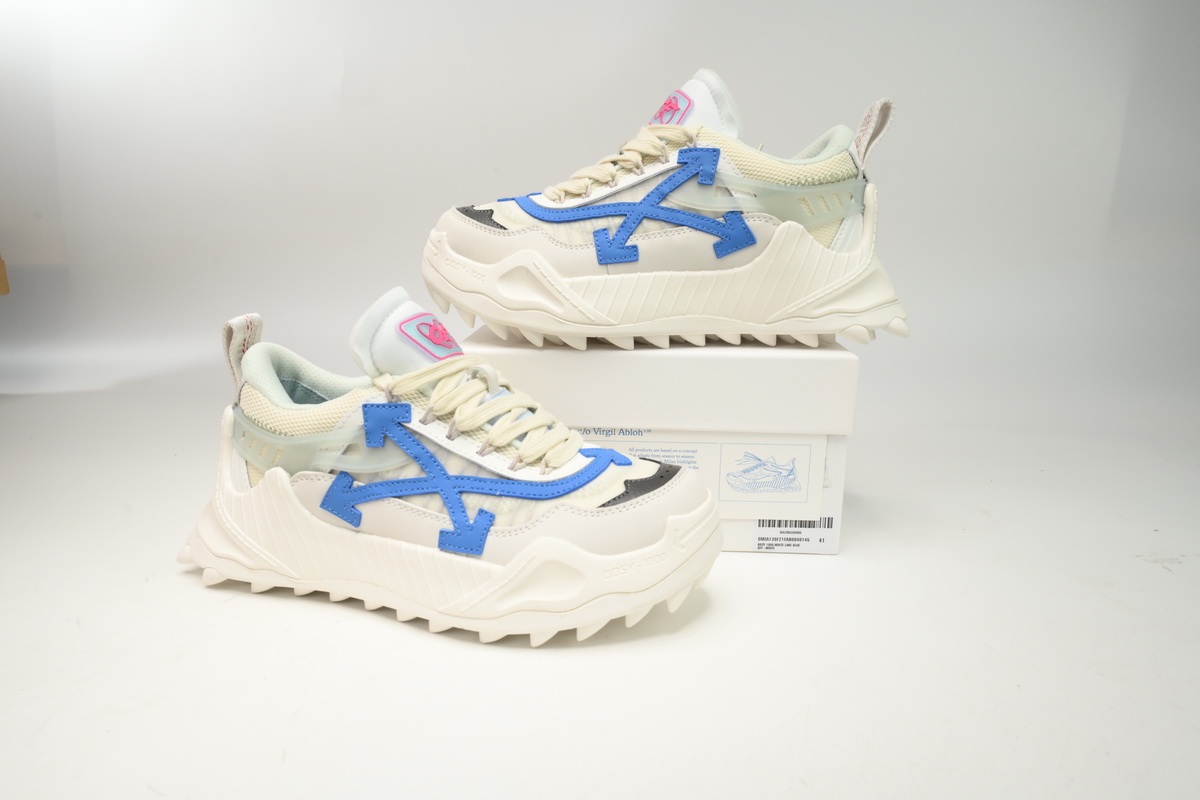 OFF-WHITE Out Of White Lake Blue OMIA139F 21FAB00 10445