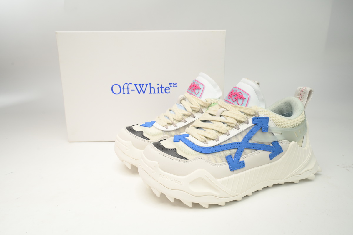 OFF-WHITE Out Of White Lake Blue OMIA139F 21FAB00 10445