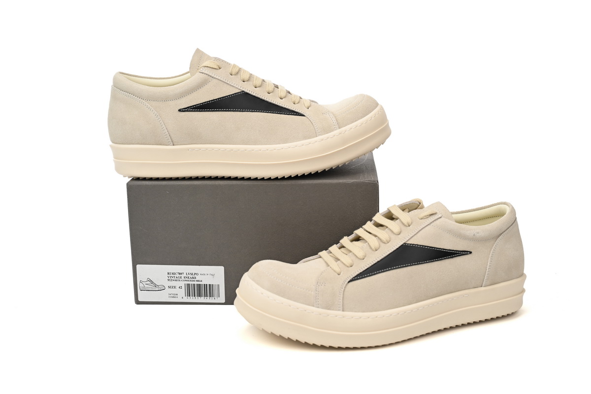 RICK OWENS Black And White RU01C4897 LPOLVS-911
