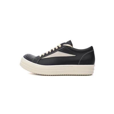 Rick Owens DRKSHDW Vintage Sneaks Black Milk DU02C5803-DO-911 01