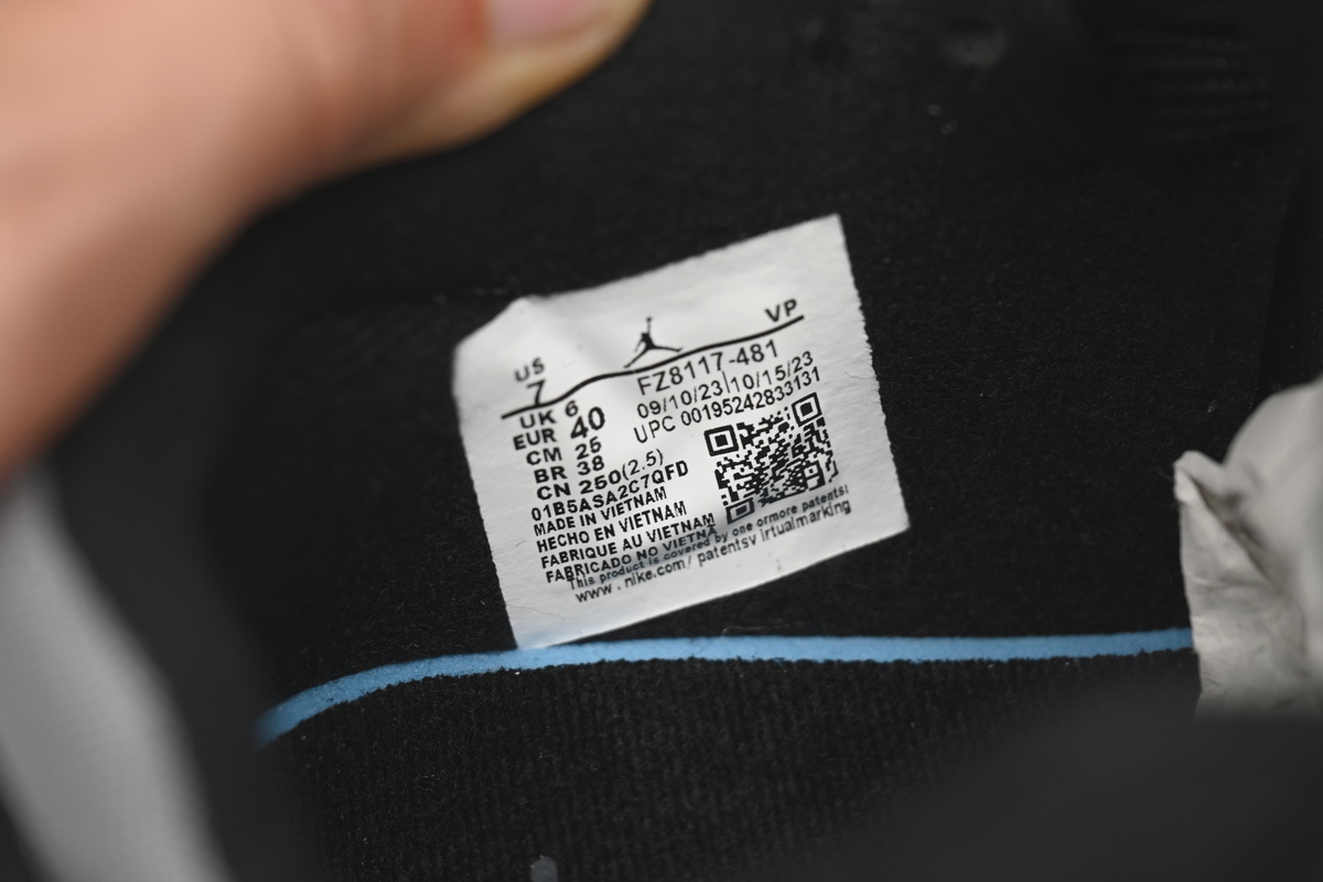 Travis Scott x Jordan Cut The Check Nice Kicks Black Charcoal FZ8117-481