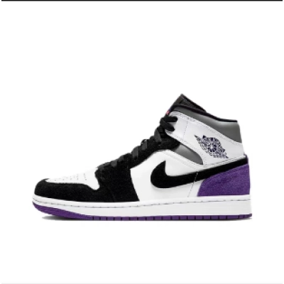 Air Jordan 1 Mid SE 'Varsity Purple' 852542-105 01