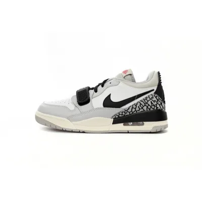 Air Jordan Legacy 312 Low Tech Grey Fire Red Black CD7069-101 01
