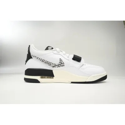 Air Jordan Legacy 312 Low White Black Elephant Swoosh CD7069-110 02