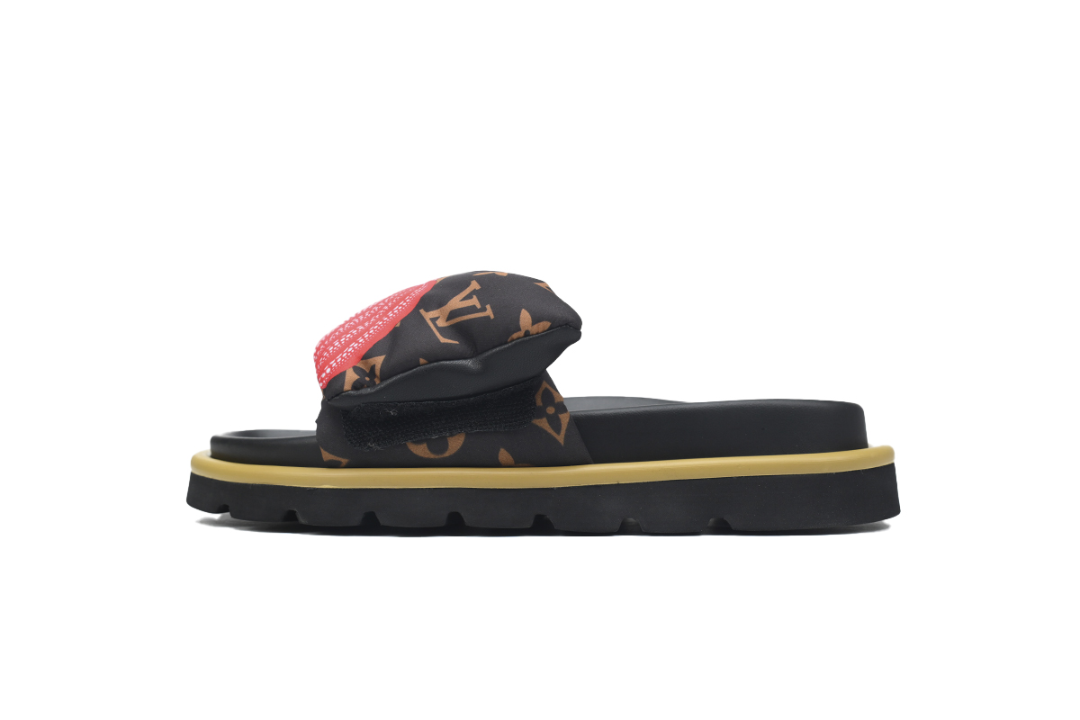 l**is V*t*n pool pillow flat comfort mule pumpkin
