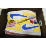  Air Jordan 1 Low x Travis Scott OG 'Canary'  DZ4137-700