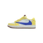  Air Jordan 1 Low x Travis Scott OG 'Canary'  DZ4137-700