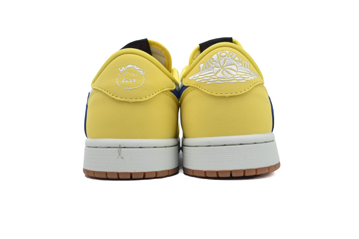  Air Jordan 1 Low x Travis Scott OG 'Canary'  DZ4137-700