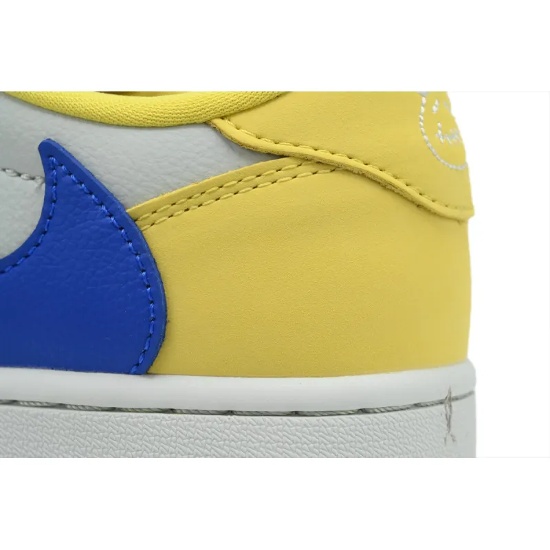  Air Jordan 1 Low x Travis Scott OG 'Canary'  DZ4137-700
