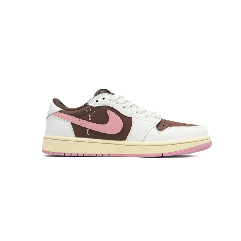 Air Jordan 1 Low x Travis Scott OG SP Dark Pony Pink DZ4137-206