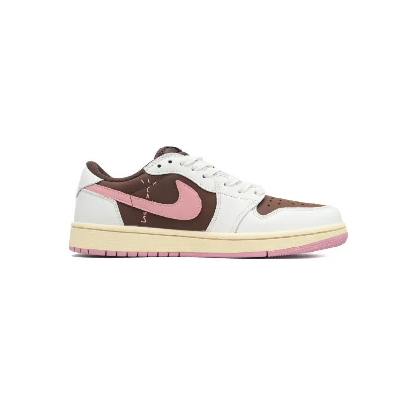 Air Jordan 1 Low x Travis Scott OG SP Dark Pony Pink DZ4137-206