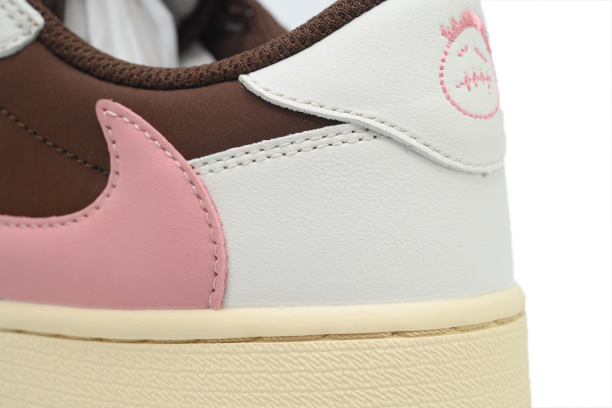 Air Jordan 1 Low x Travis Scott OG SP Dark Pony Pink DZ4137-206