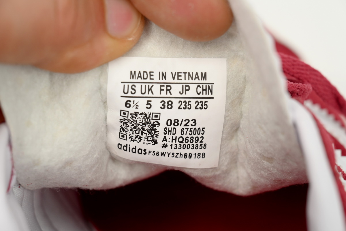 adidas Gazelle Bold Shadow Red (Women's)  HQ6892 