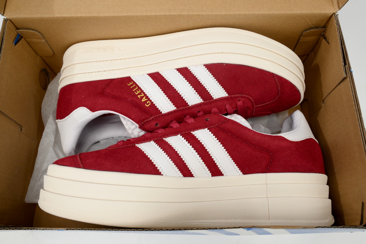adidas Gazelle Bold Shadow Red (Women's)  HQ6892 