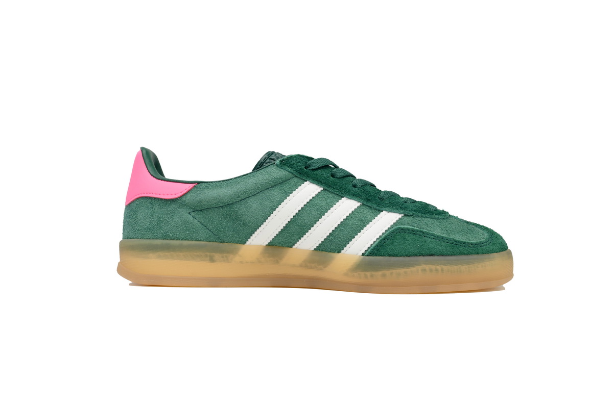 adidas Gazelle Indoor Collegiate Green Lucid Pink (Women's)  IG5929 