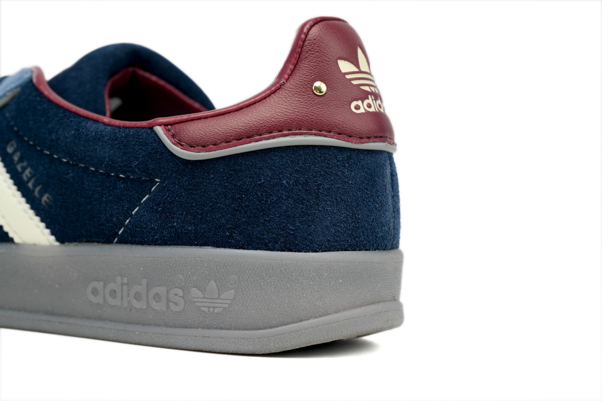 adidas Gazelle Indoor Crew Navy Burgundy  ID1008