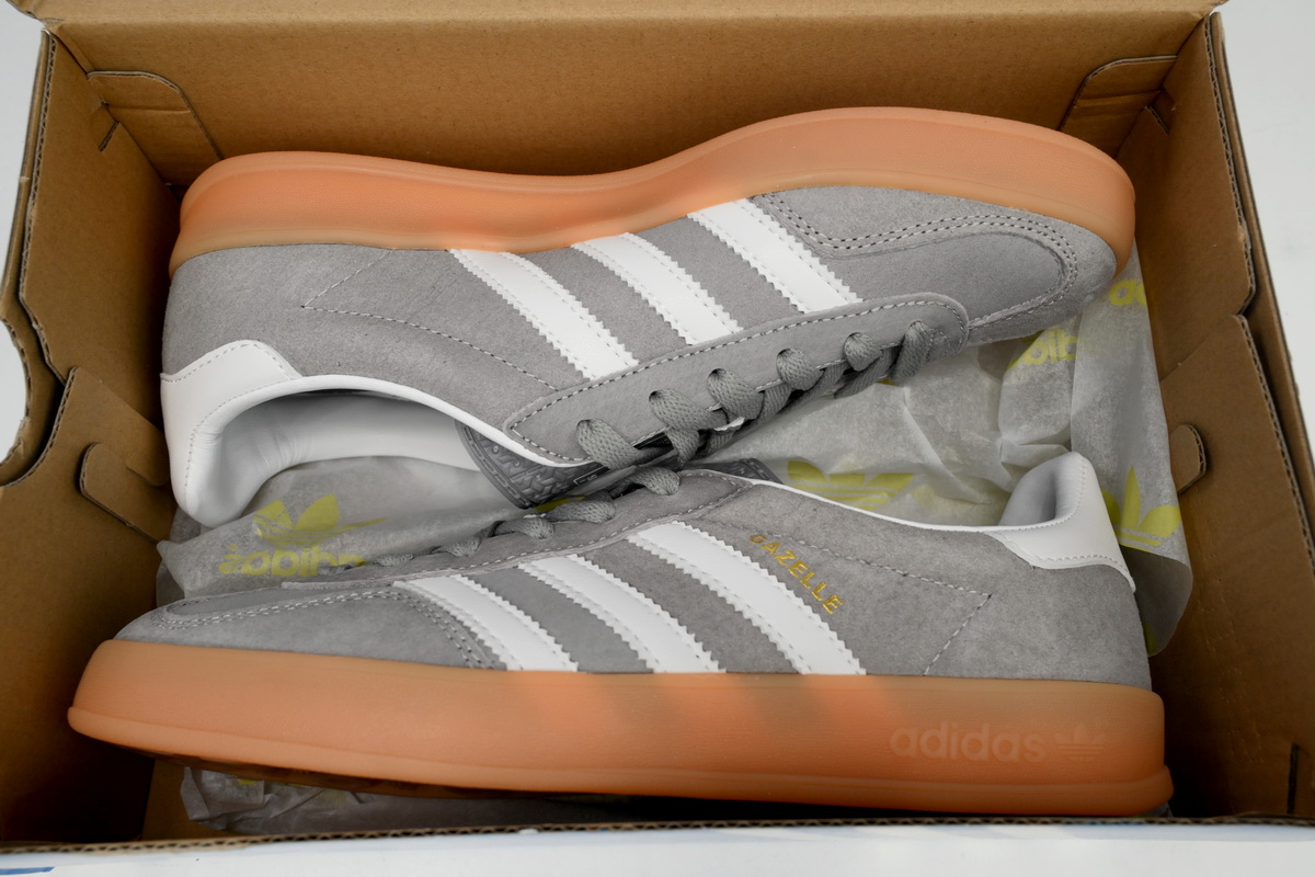 adidas Gazelle Indoor Low Grey Three Gum  ID0978 