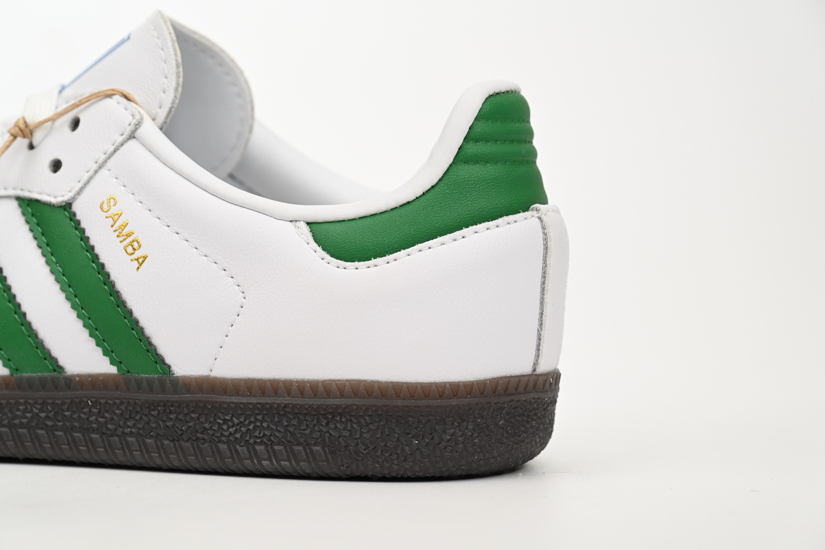 Ad*s samba og footwear white green  ig1024