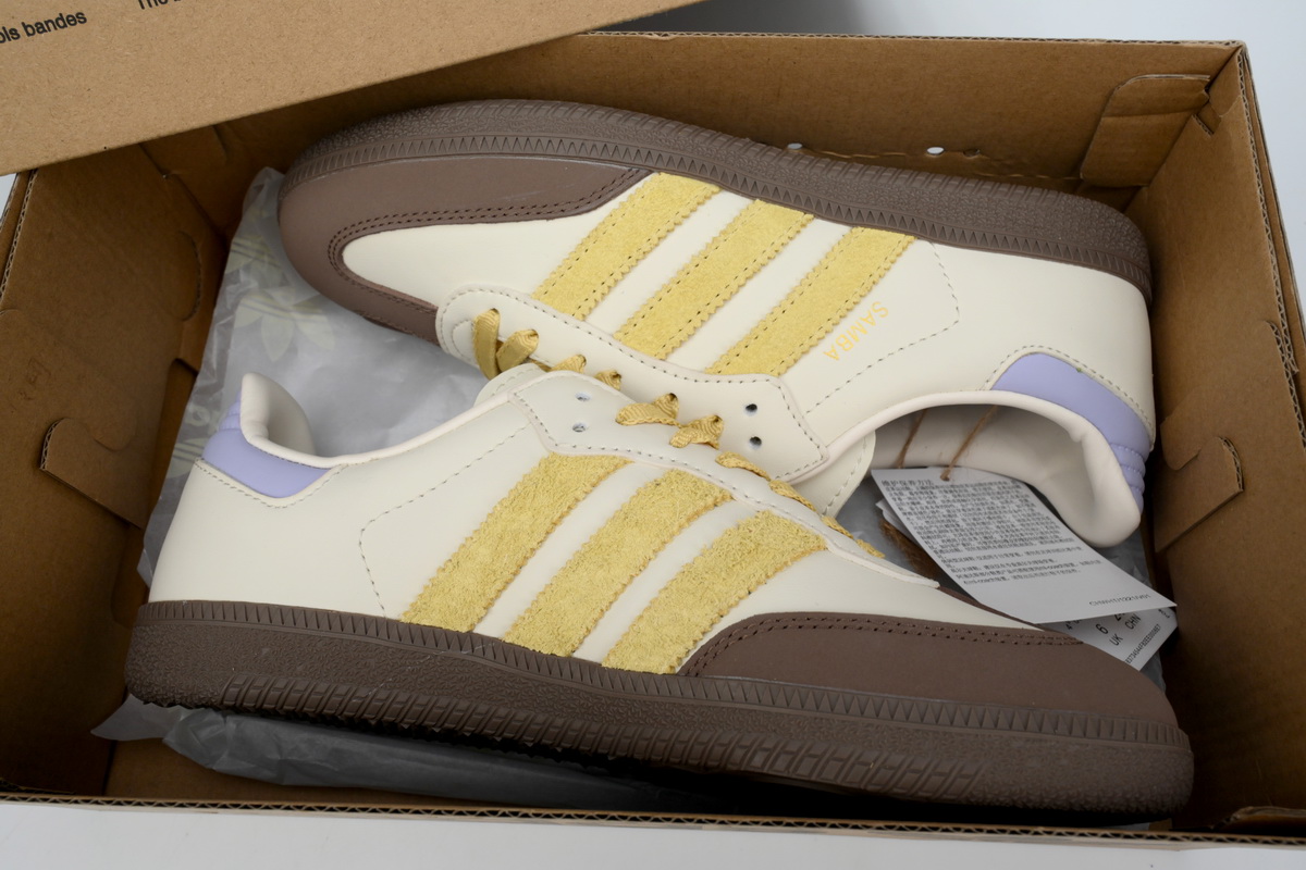 adidas Samba OG Off White Violet Tone (Women's)  IE0875 