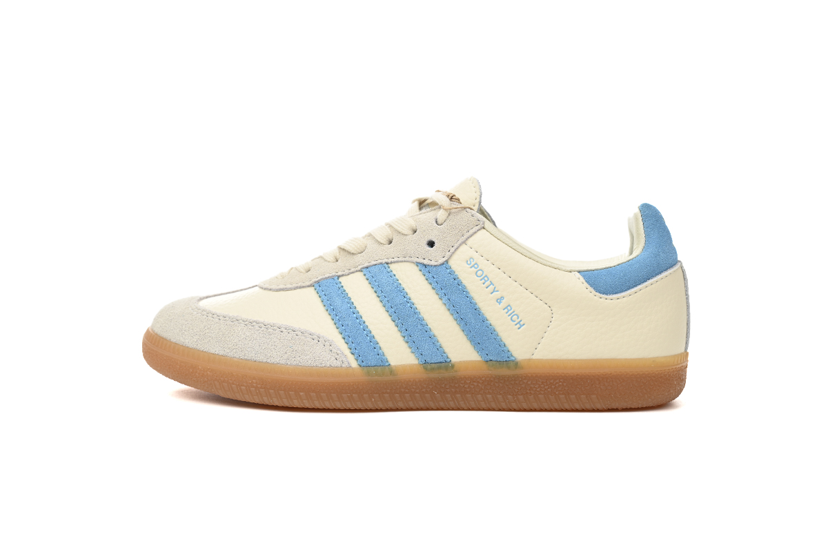 adidas Samba OG Sporty & Rich Cream Blue  IE7096 