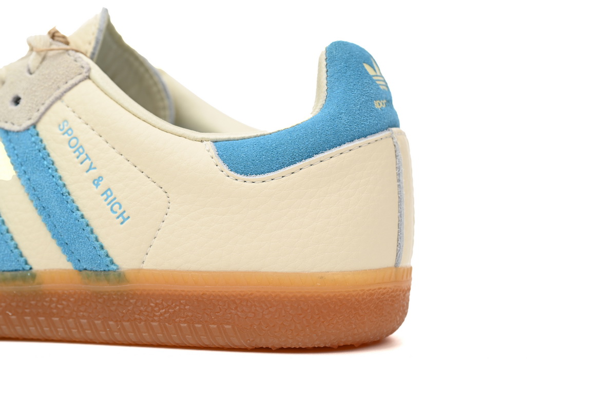 adidas Samba OG Sporty & Rich Cream Blue  IE7096 