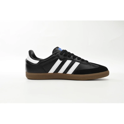 adidas Samba Vegan Black Gum  B75807 02
