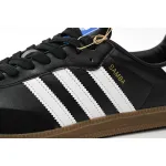 adidas Samba Vegan Black Gum  B75807