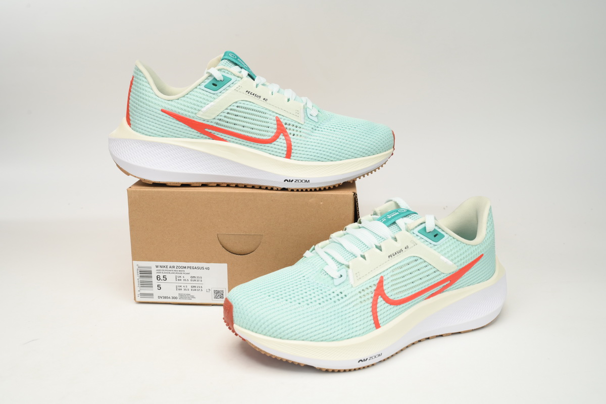 Nike Air Zoom Pegasus 40 Light Green Orange DV3854-300