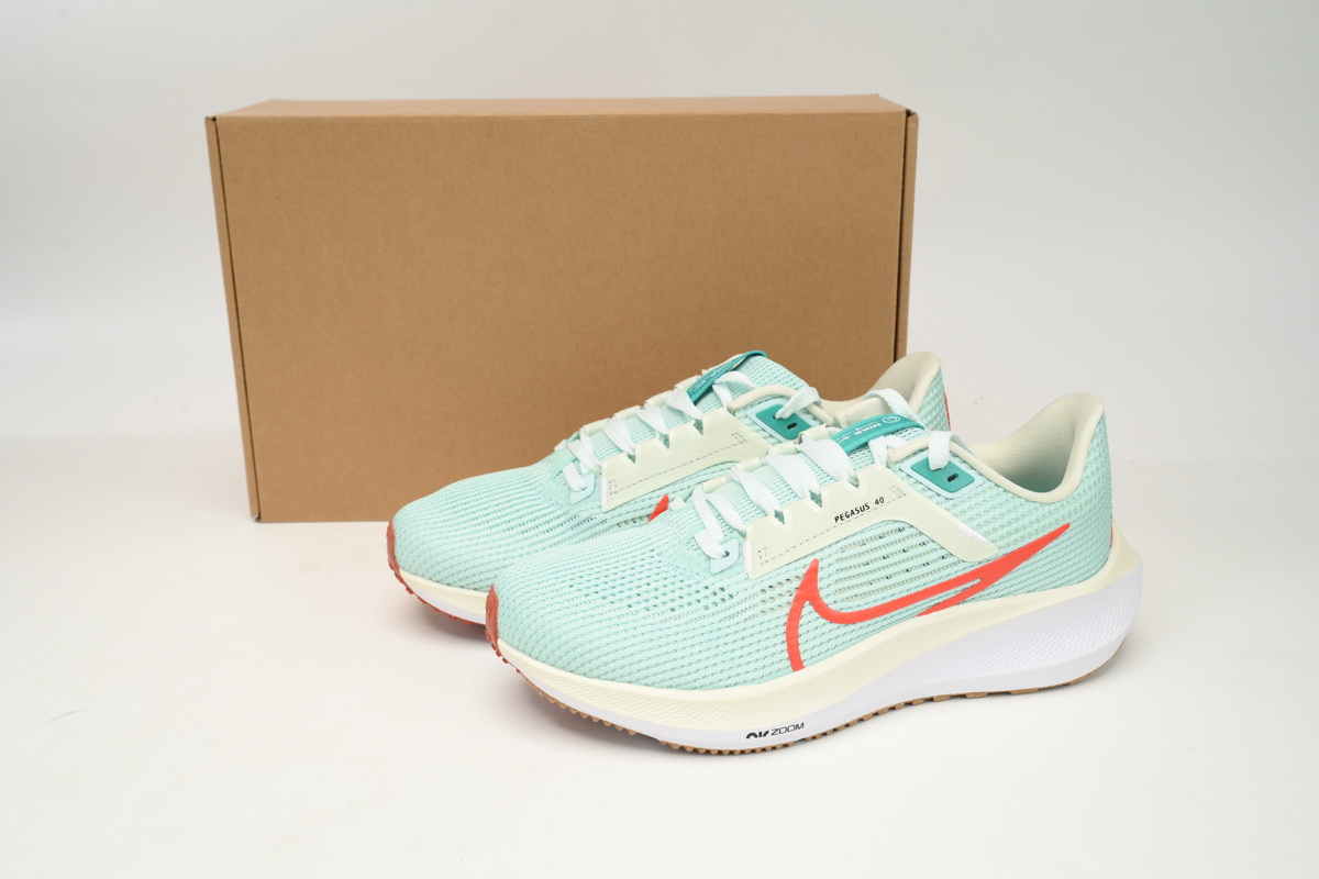 Nike Air Zoom Pegasus 40 Light Green Orange DV3854-300