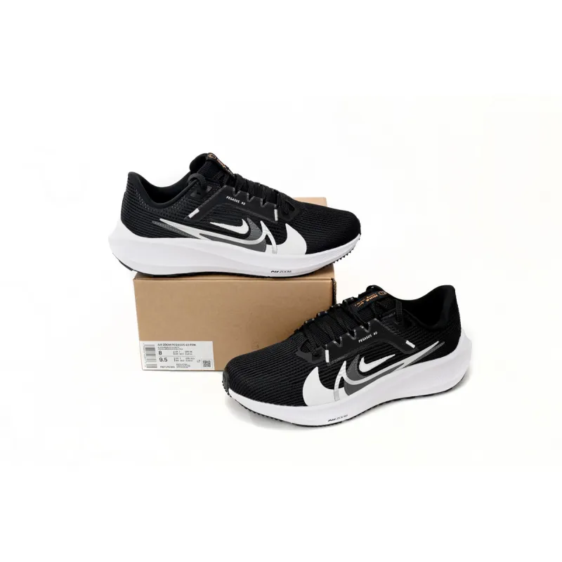 Nike Air Zoom Pegasus 40 PRM Quadruple Swoosh Black FB7179-001 