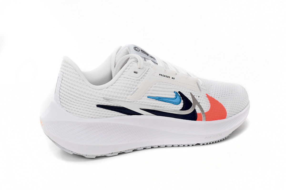 Nike Pegasus 40 Premum White Multi-Color  FB7179-100