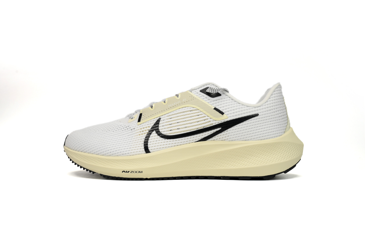Nike Pegasus 40 White Coconut Milk Black (Women''s)DV3854-100