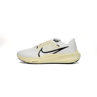 Nike Pegasus 40 White Coconut Milk Black (Women's)DV3854-100 01