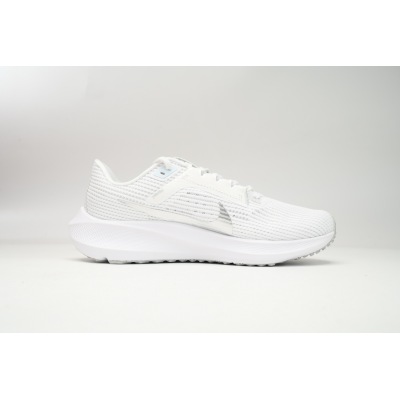 Nike Pegasus 40 White Metallic Silver (Women's) DV3854-101  02