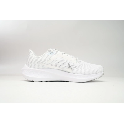 Nike Pegasus 40 White Metallic Silver (Women's) DV3854-101  02