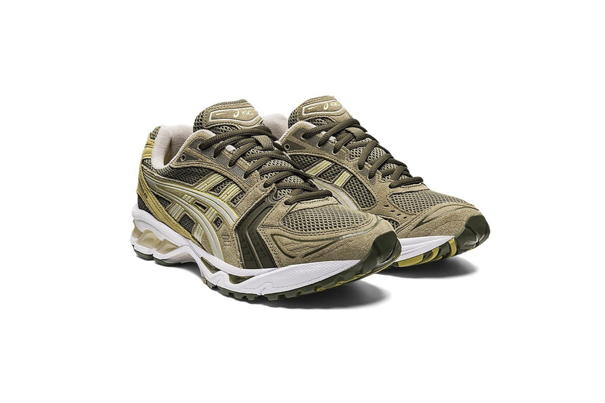 As*ic*s gel-kayano 14 mantle green oyster grey 1201a161-300