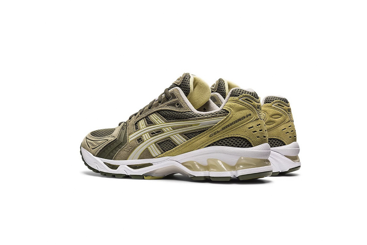 As*ic*s gel-kayano 14 mantle green oyster grey 1201a161-300