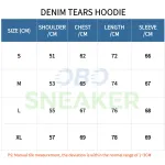 OBO Denim Tears The Cotton Wreath Hoodie Black 