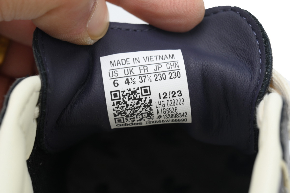 adidas Samba OG Aura Black Cream White (Women's) IG6836