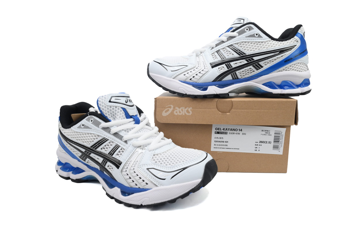 As*ic*s gel-kayano 14 white tuna blue 1201a019-101